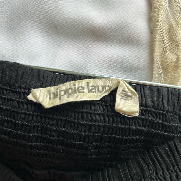 Hippie Laundry Voille Crochet White Bohemian Hippie Mini Skirt NWT Tilly's - Picture 3 of 5